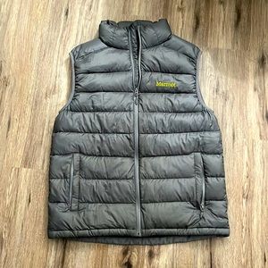 Marmot 800 Fill Vest - Gray